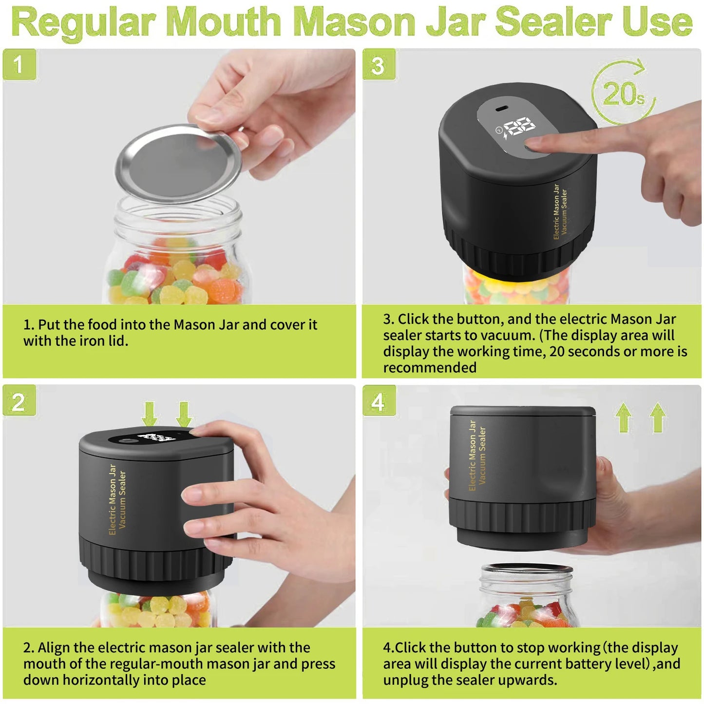 MasonGenius™ Vacuum Sealer Kit