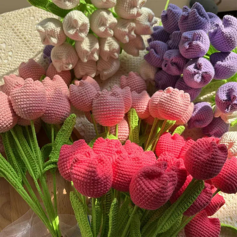 Knitted Tulips