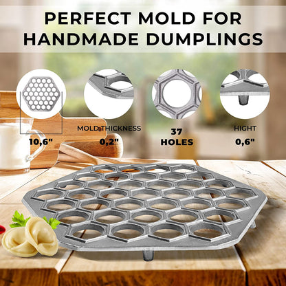 (LAST DAY 50% OFF) Dumplings Mold, Pelmeni Maker