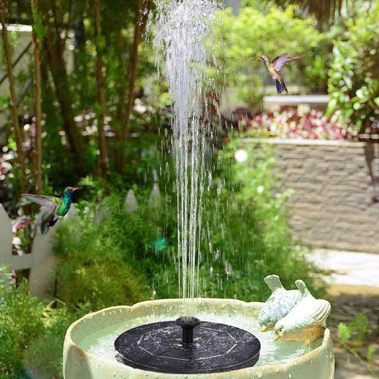 Solar Water Fountain