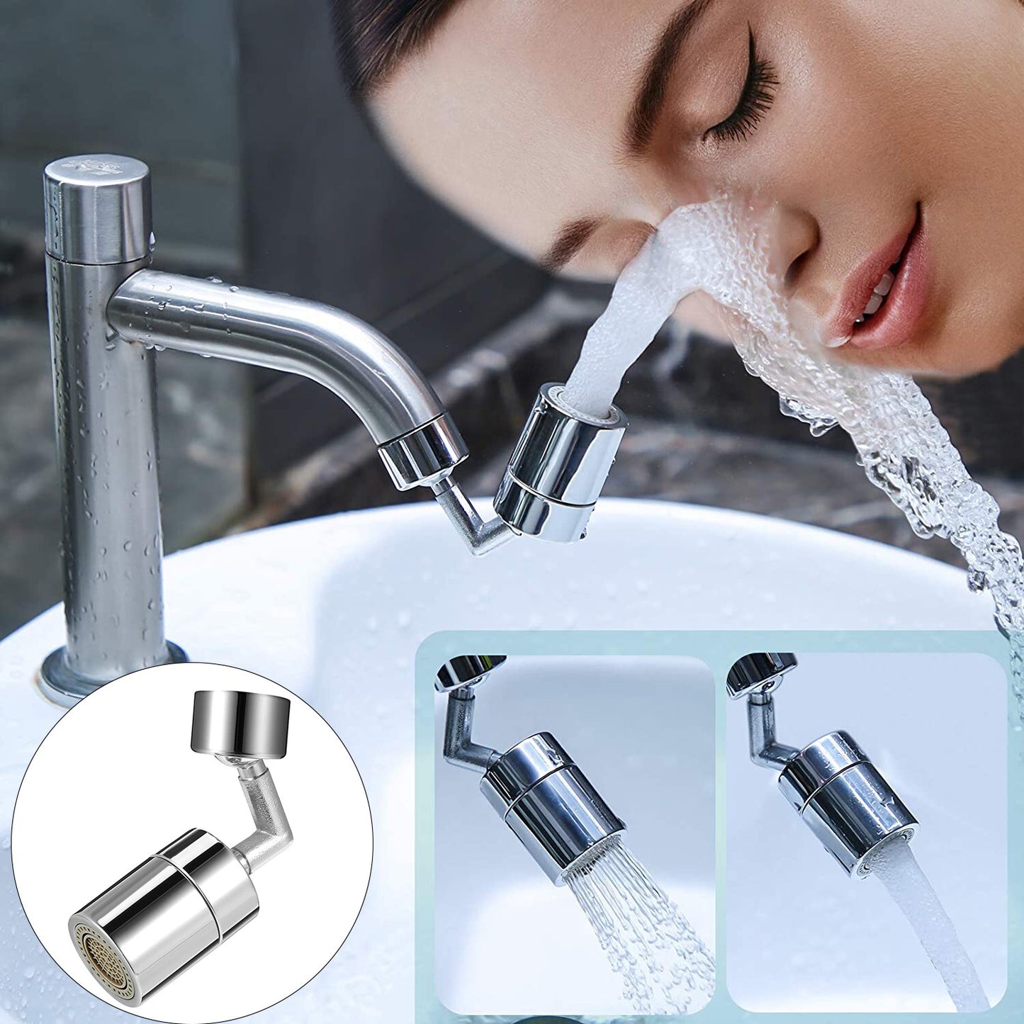 720° Rotatable Anti-Splash Faucet