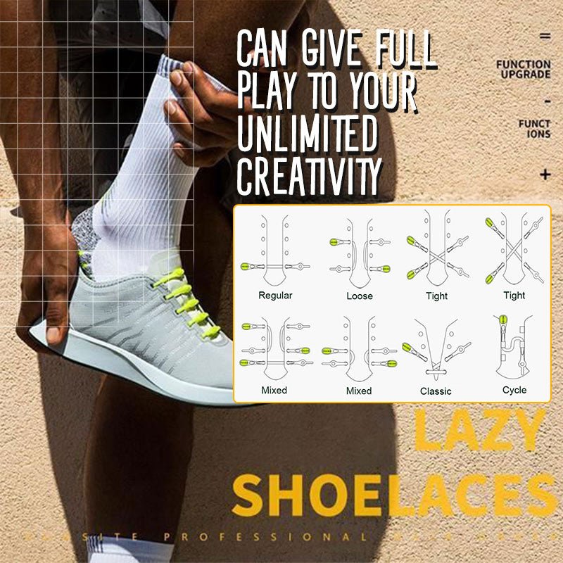 Lazy Elastic Shoelaces 14pcs/set