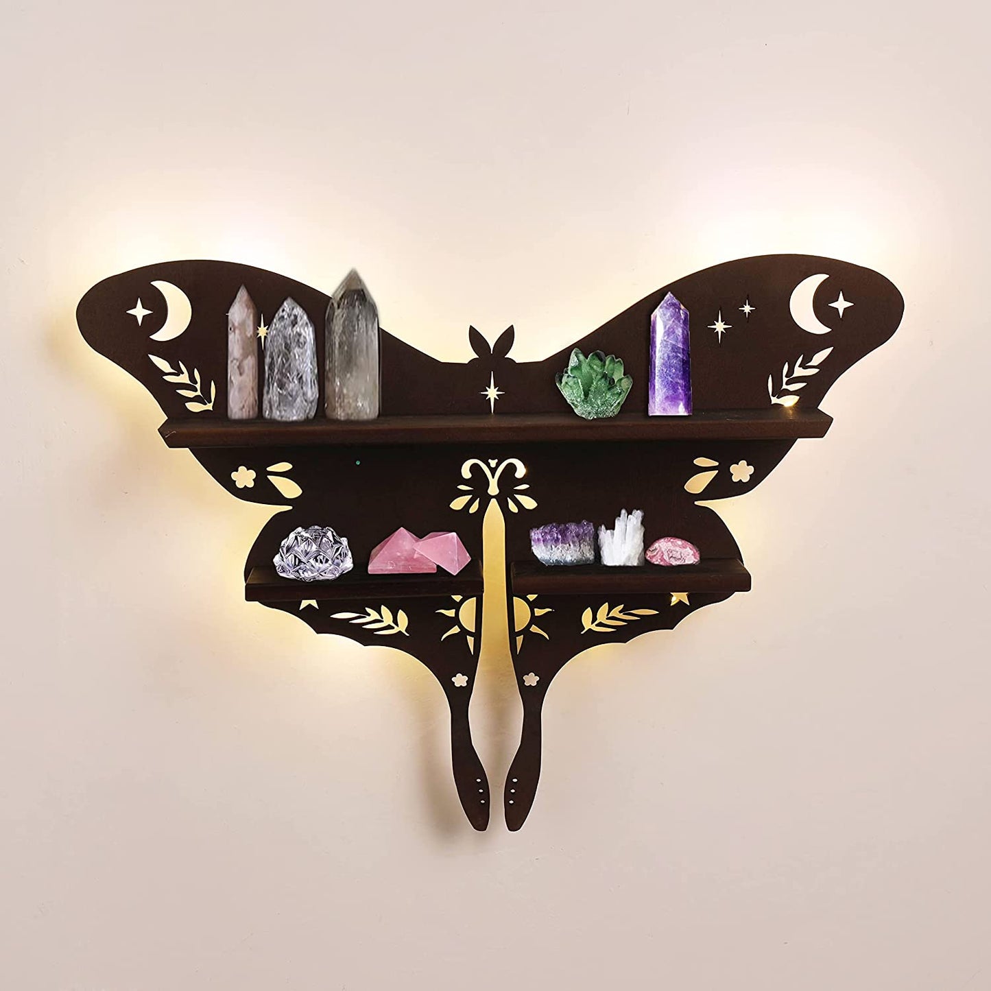 The Enchanted Luna Moth Shelf™
