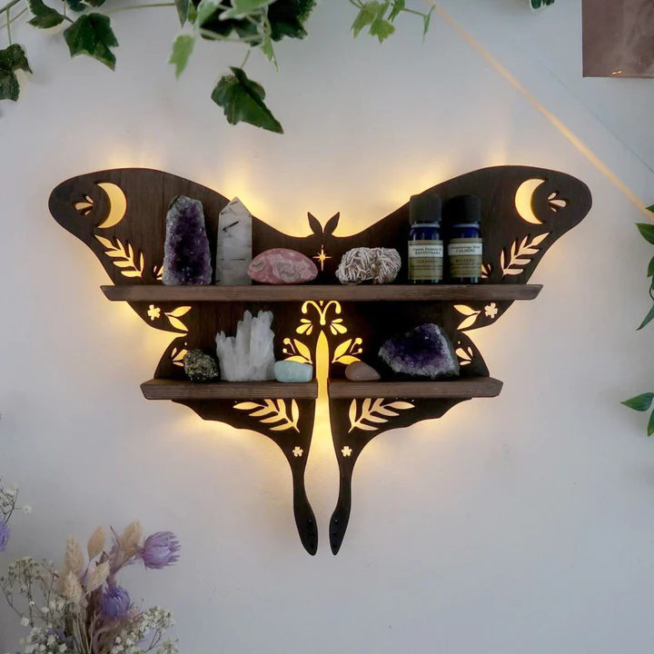 The Enchanted Luna Moth Shelf™